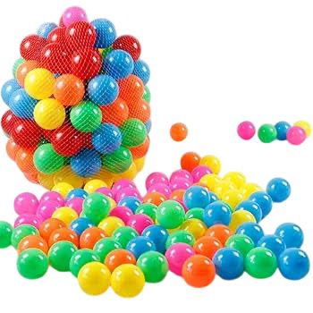 Soft Plastic Tent Balls Set for Play House Tent and Swimming Pool - 50 Balls Set For Kids - Soft Balls For Kids Toddlers